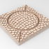 Coblestone bases oval round square rectangle - roads - mvt trays... for wargame image