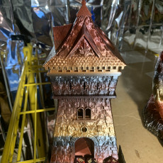 Picture of print of Ranger Dice Tower - SUPPORT FREE!