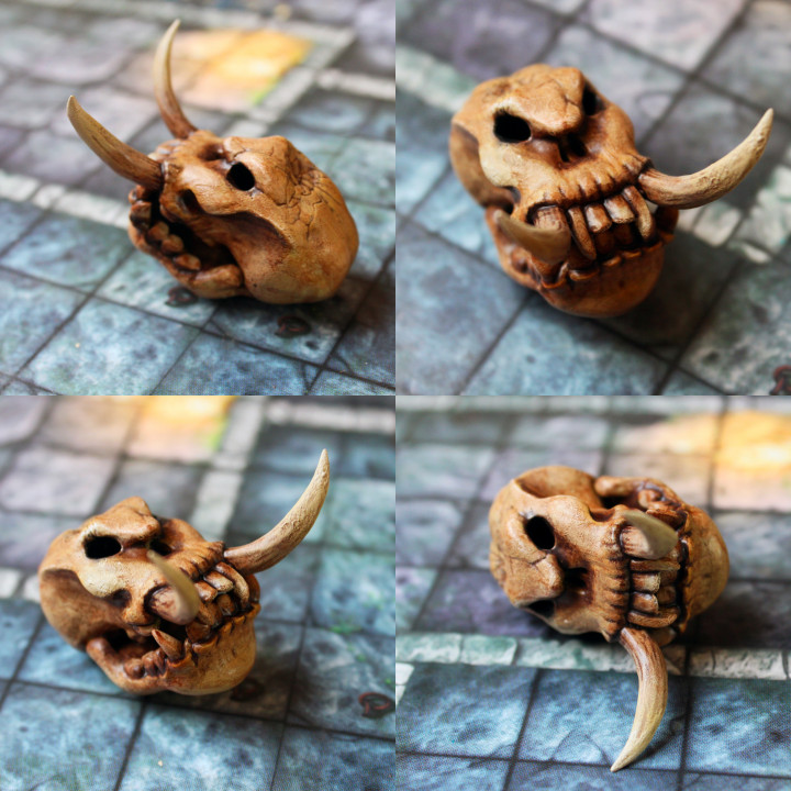 Troll skull