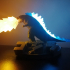Battery holder for Prusa printers Godzilla lamp image
