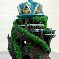 Picture of print of Druid Dice Tower - SUPPORT FREE! This print has been uploaded by FeJIukc