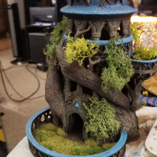 Picture of print of Druid Dice Tower - SUPPORT FREE! This print has been uploaded by DL Quinn