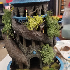 Picture of print of Druid Dice Tower - SUPPORT FREE! This print has been uploaded by DL Quinn