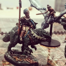 Picture of print of Amazon Brutosaur Riders