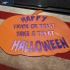 Simple Hallowen trick or treat sign image