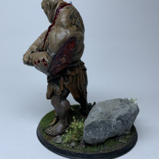 Picture of print of Injured Hill Giant