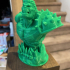 Planet Hulk Bust Support Free Remix print image