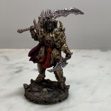 3D Printable Wulgreth the Undead General by Archvillain Games