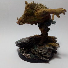 Picture of print of Shapeshifter Svinfylking (Wereboar) /EasyToPrint/ /Pre-supported/
