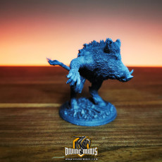 Picture of print of Shapeshifter Svinfylking (Wereboar) /EasyToPrint/ /Pre-supported/