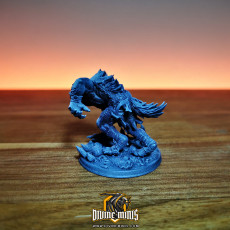 Picture of print of Shapeshifter Ulfhednar (Werewolf) /EasyToPrint/ /Pre-supported/