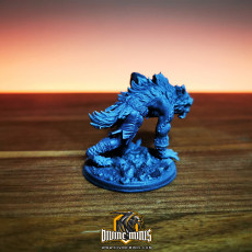 Picture of print of Shapeshifter Ulfhednar (Werewolf) /EasyToPrint/ /Pre-supported/