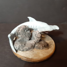 Picture of print of Hammerhead Shark / Sea Monster