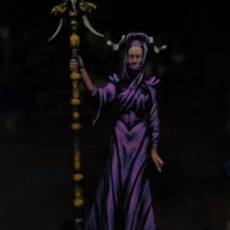 Picture of print of Selene “The Night’s Mistress” - 3D printable miniature – STL file