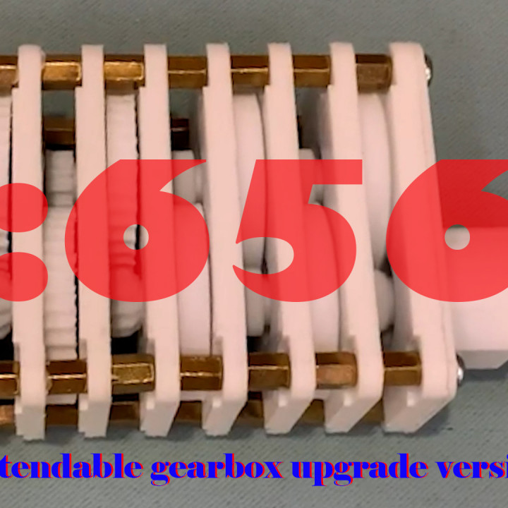 self-extendable gearbox upgrade version