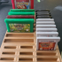 Nintendo gameboy, colour, advanced, ds 3ds game cartridge stand image