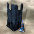 Fortified Village - Large Palisade /Modular/ /Terrain/ /Pre-supported/ print image