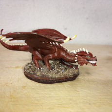 Picture of print of Red Dragon Updated