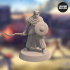 Night’s Cult Soldier with Sword and Shield - Pose 2 - Miniature – STL file image