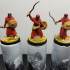 Night’s Cult Followers with Swords and Shields Bundle (3 miniatures) - Miniature – STL file print image