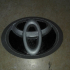 Frontal Toyota Yaris emblem 2008 image