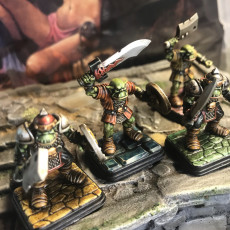 Picture of print of Classic Orcs x4