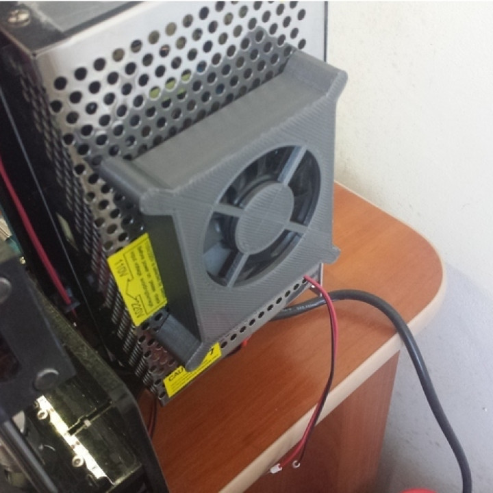 Fan case (60mm fan) for Tronxy P802M power supply