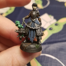 Picture of print of Adventurer - Female Cleric