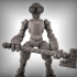 Warforged with hammers image