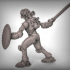 Warforged with swords and shields image
