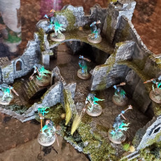 Picture of print of Dark Realms Castle Dracul - Ruined Monastery