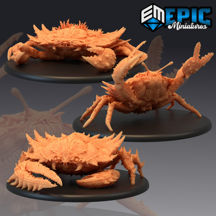 $8.90Giant Crab Set / Sea Monster Collection