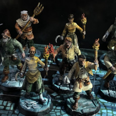 3D Printable October Release - Titan Forge Miniatures - Vampire Hunters by  Titan Forge Miniatures
