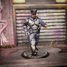 Picture of print of Police Officers Cyber Forge
