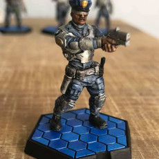 Picture of print of Police Officers Cyber Forge