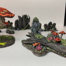 Picture of print of Swamp Terrain (Pre-Supported)