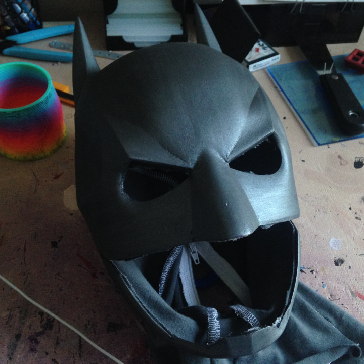 3D Printable Batman cowl by jack tim