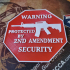 Protected by 2nd Amendment security. image