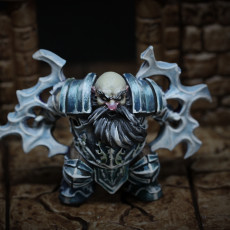 Picture of print of Rargtad The Electrocutioner -[PRE-SUPPORTED] Dwarf Cleric