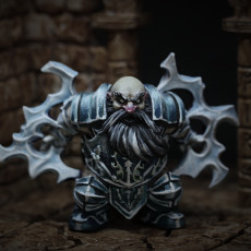 Picture of print of Rargtad The Electrocutioner -[PRE-SUPPORTED] Dwarf Cleric