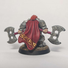 Picture of print of Sinar The Fearless [PRE-SUPPORTED] Dwarf Fighter