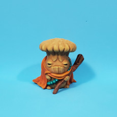 Picture of print of Shroomie Monk Minaiture - pre-supported This print has been uploaded by Dark Miss