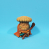 Shroomie Monk Minaiture - pre-supported print image