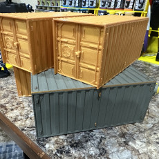 Picture of print of Containers for wargame terrain 6.25x6.25x15cm