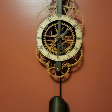 Picture of print of Large Pendulum Wall Clock 这个打印已上传 Mike