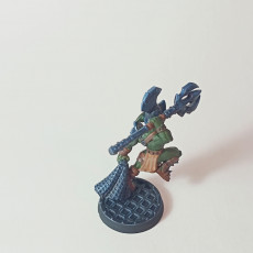 Picture of print of Trizark - Goblin Gladiator - 32mm - DnD