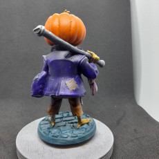 Picture of print of Pumpkin Scarecrow pre-supported This print has been uploaded by Phil Watson