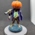 Pumpkin Scarecrow pre-supported print image