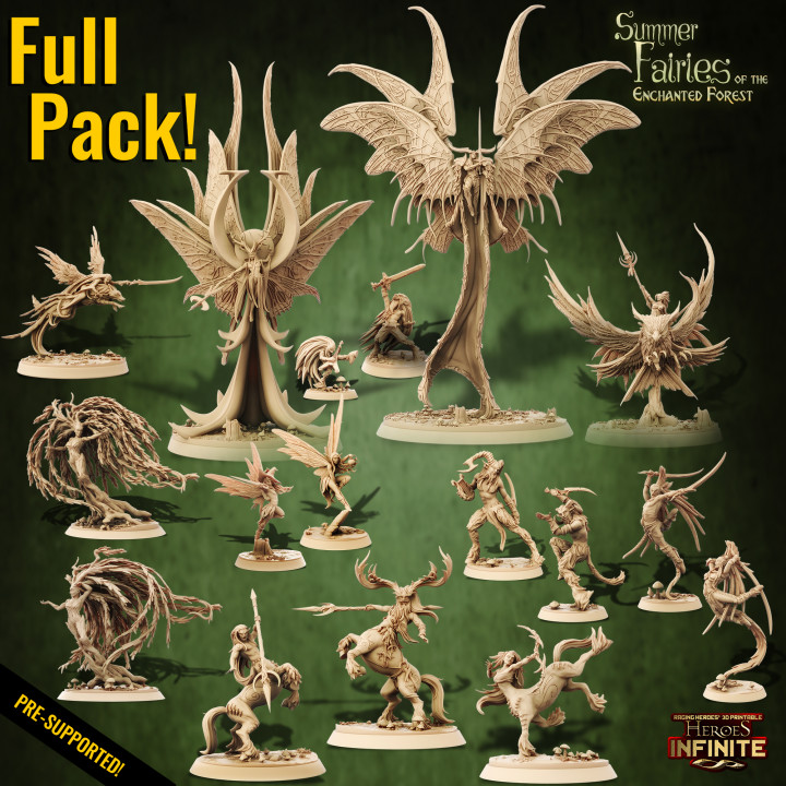 $100.00FULL 'MEGA' PACK Summer Fairies Of the Enchanted Forest