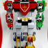 Voltron Defender of the Universe (Golion) (1981) print image